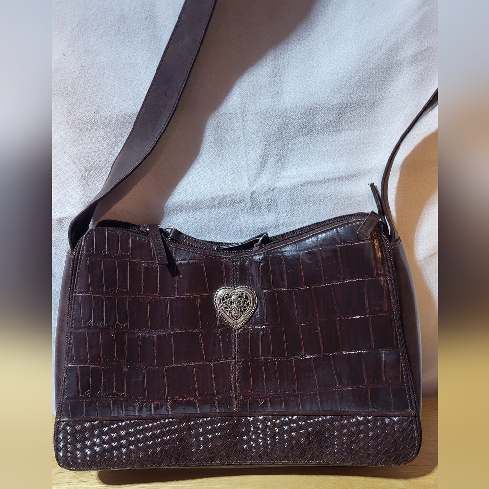 Vintage Marlo brown heart 👜 purse